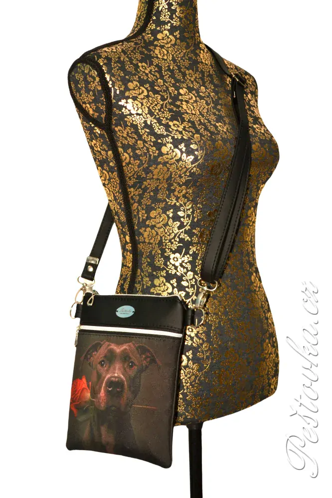 Peštovka - malá crossbody *STAFÍK S RŮŽÍ*