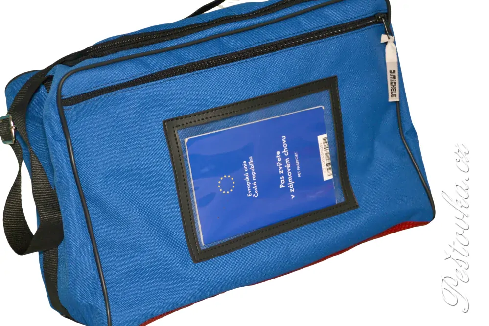 Peštovka - cestovní/kosmetická pejskařská taška