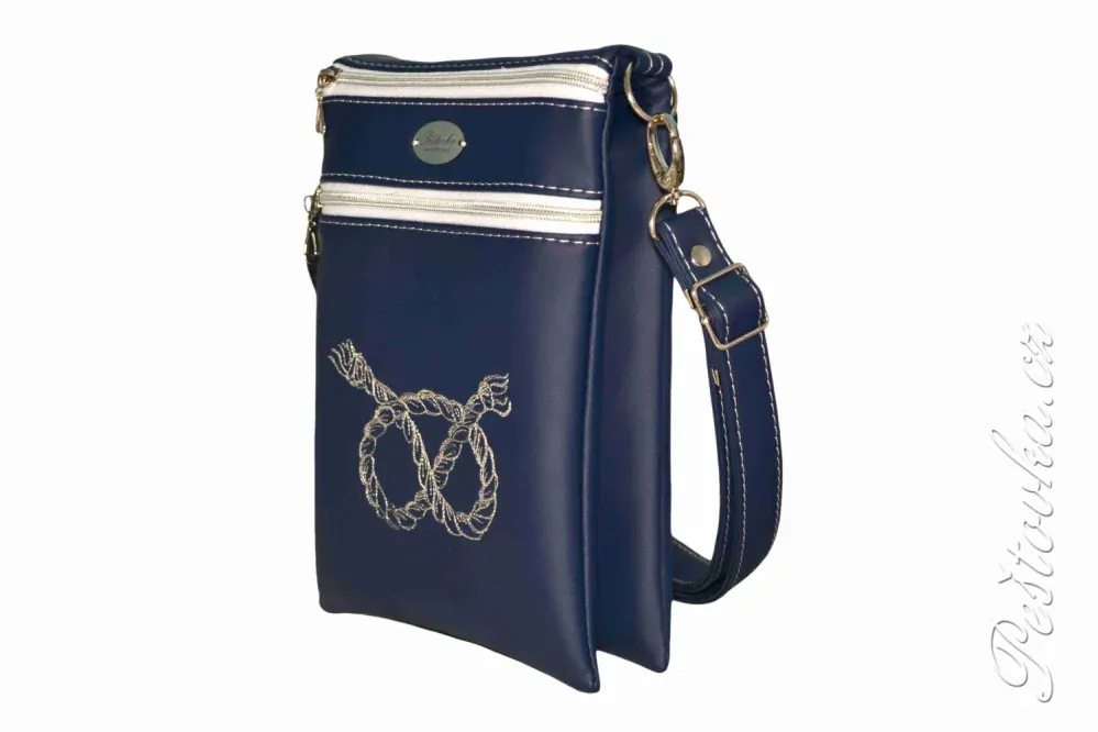 Peštovka - kabelka Tea *stříbrný uzlík*