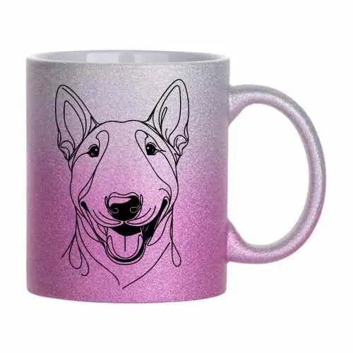 Hrnek třpytivý 330 ml A+ *BULÍK*