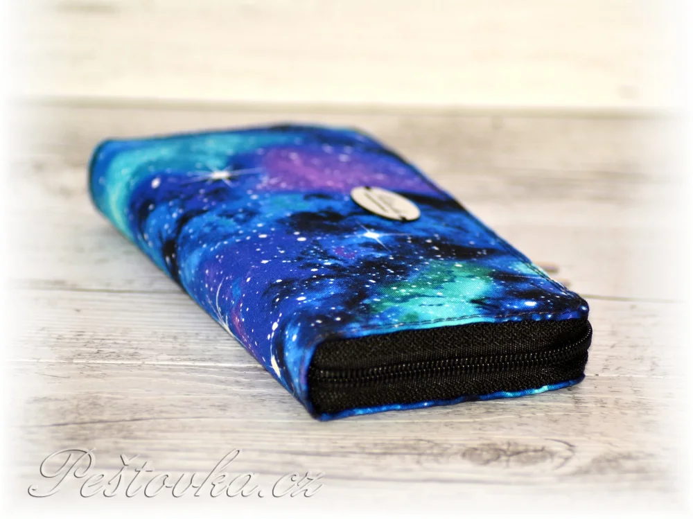 Peštovka Zipová peněženka *GALAXY*