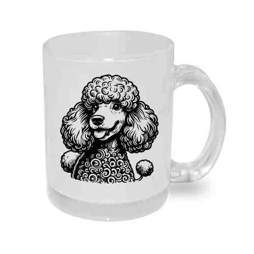 Hrnek skleněný MATNÝ 330 ml A+ barevný gradient *PUDL*