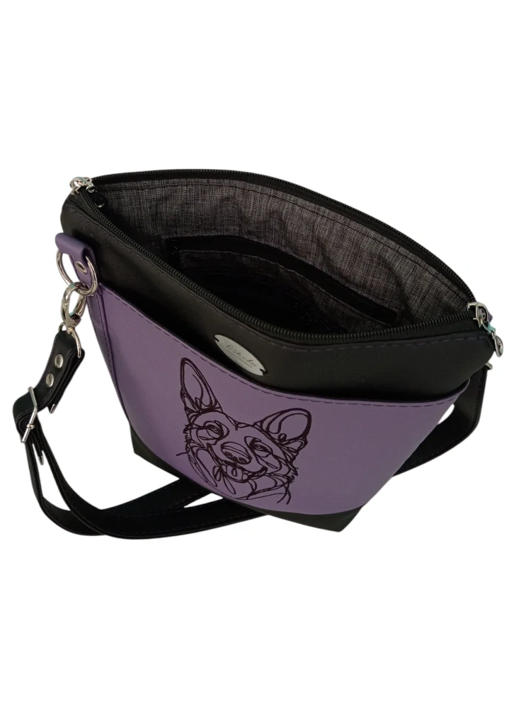 Peštovka - kabelka Brita *NĚMECKÝ OVČÁK *