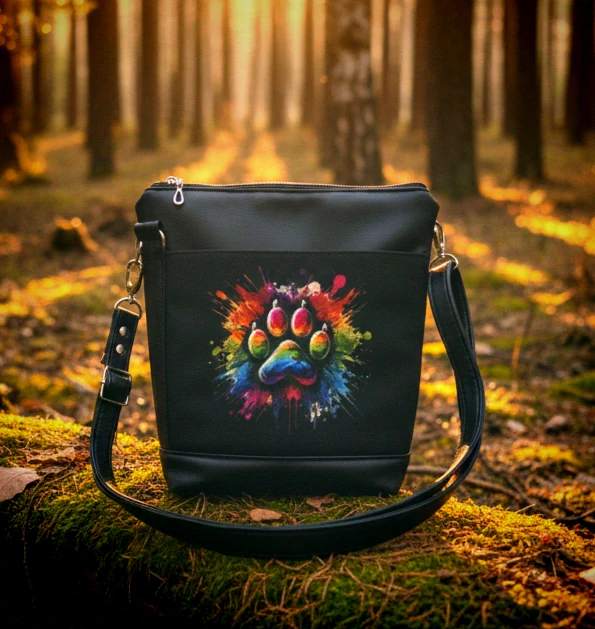 Peštovka - kabelka Brita *Paint Splash Dog*