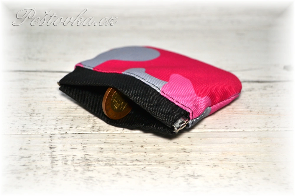 Peštovka Mincovka *růžový maskáč*