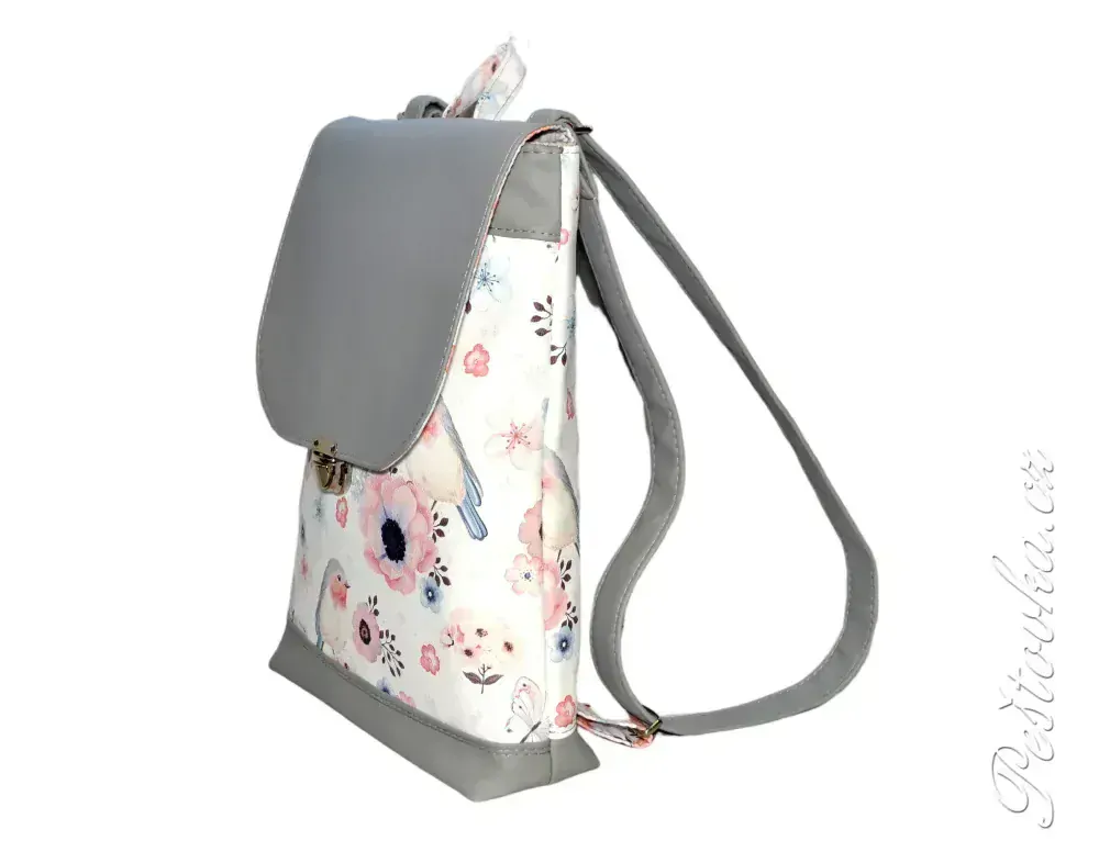 Peštovka městský batoh CITY BAG *ptáčkové*