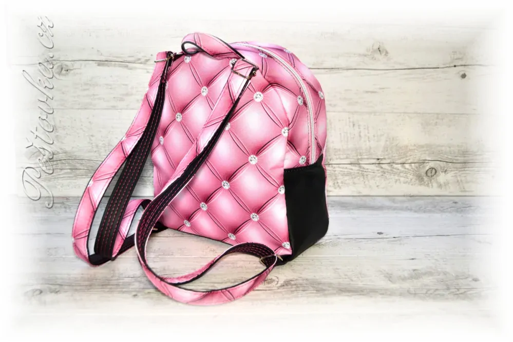 Peštovka batůžek EVERYDAY *růžový diamant*