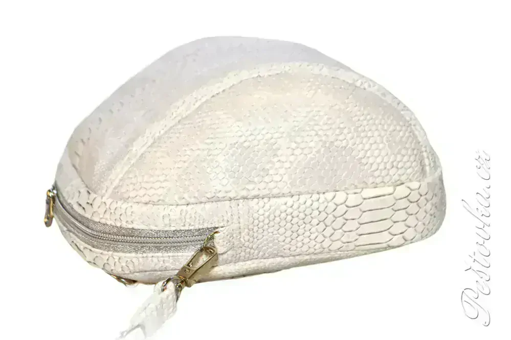 Peštovka Taštička Lora *bílý krokodýl*