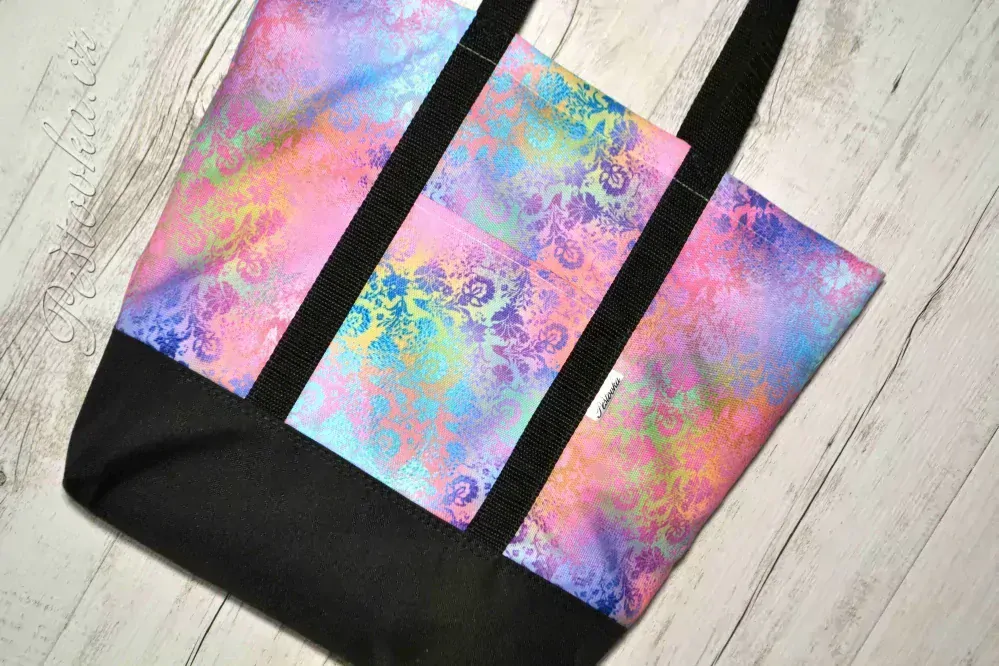 Peštovka Nákupní taška *duhovka*