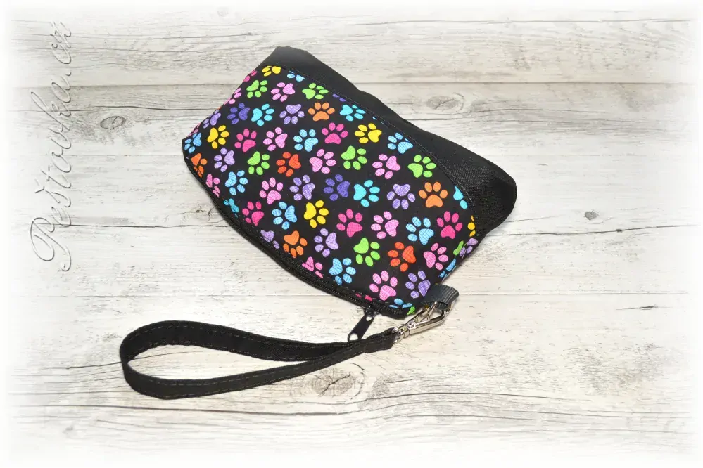 Peštovka kosmetická taštička CLEMATIS * tlapky*