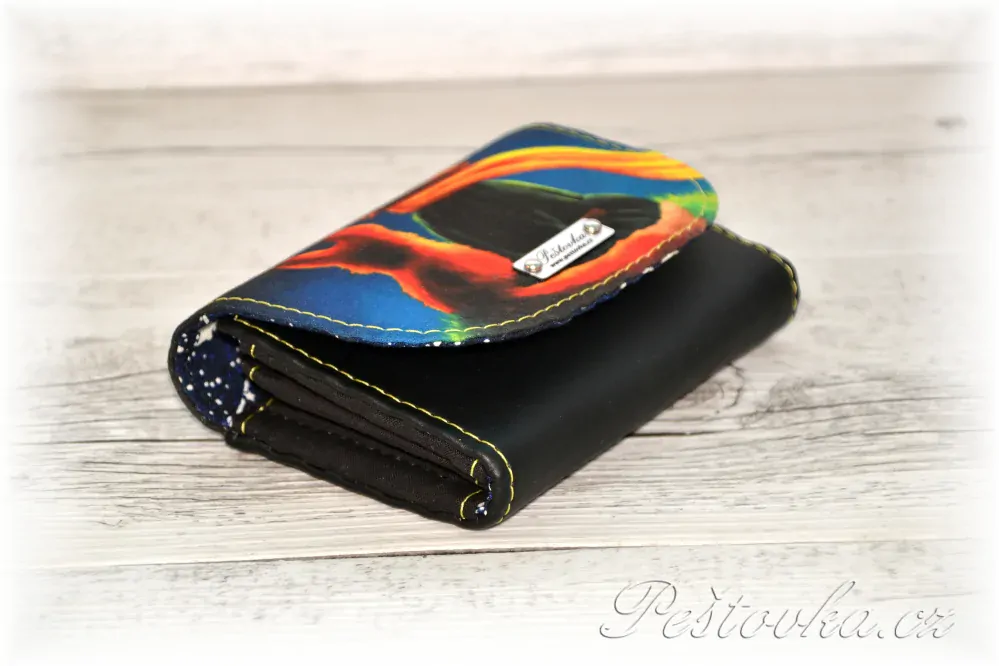 Peštovka - Malá klopová peněženka 13cm *Malý princ*
