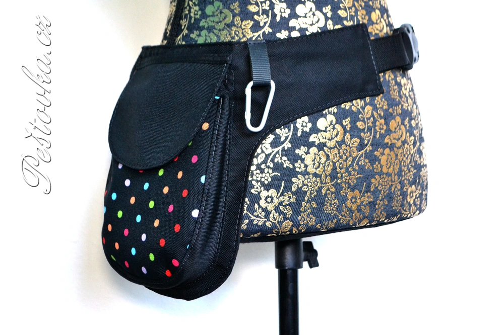 Peštovka ledvinka POSETO *barevný puntík*