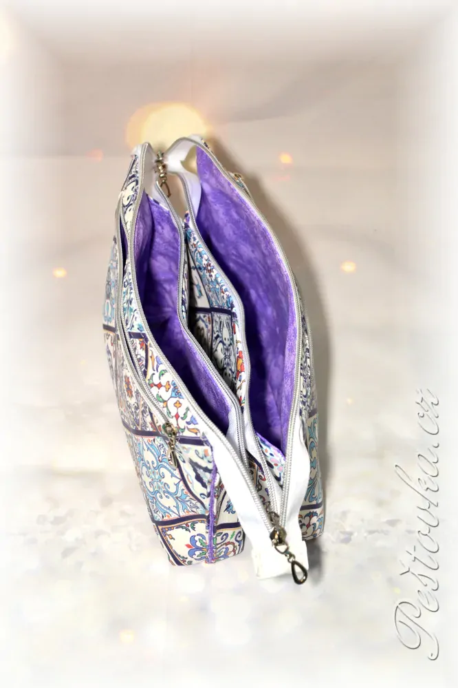 Peštovka - organizér do kabelky *španělský vzor*