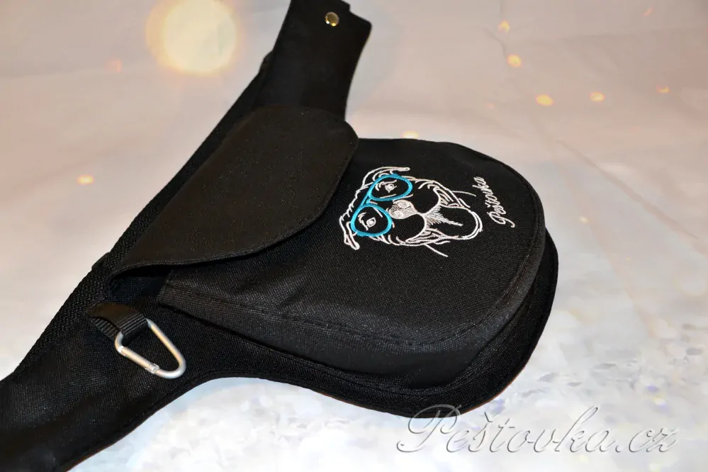 Peštovka ledvinka POSETO *stafík modré brýle*