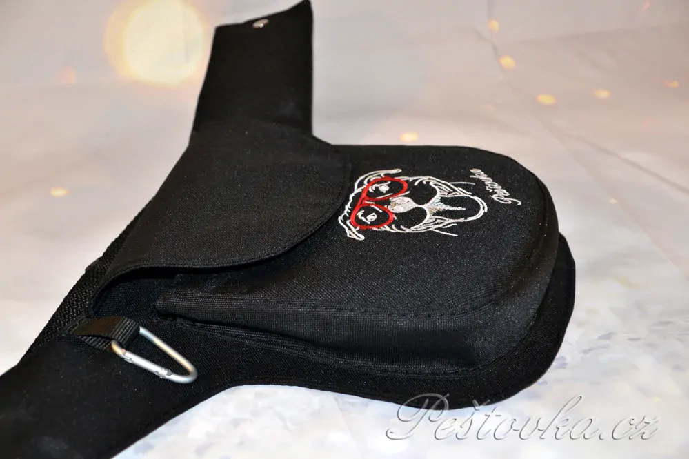 Peštovka ledvinka POSETO *stafík červené brýle*