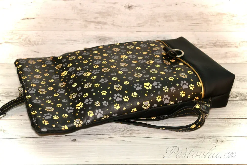 Peštovka Překlápěcí batoh Lucas *zlatošedé tlapky*