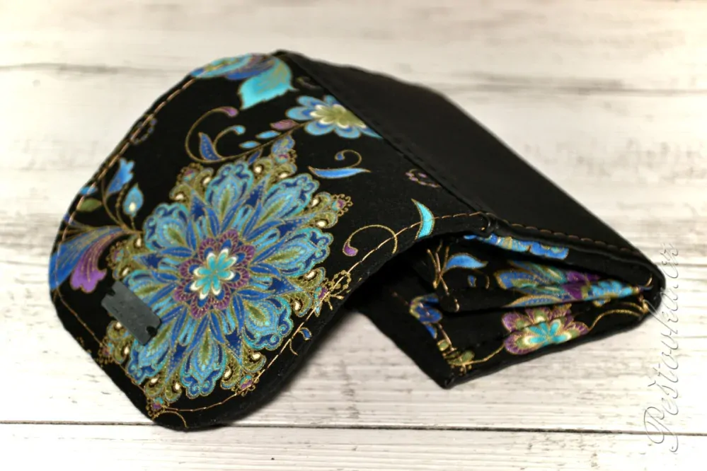 Peštovka - Malá klopová peněženka 13cm *zlatotisk*