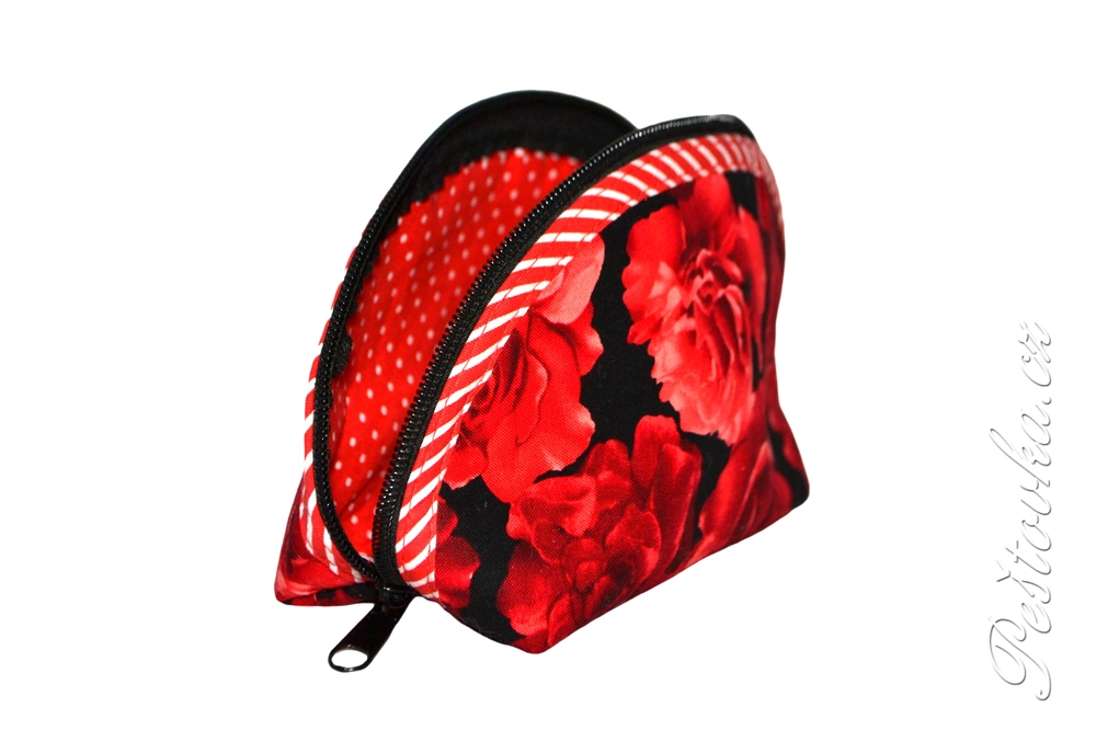 Peštovka kosmetická taštička RONDA *Rose Garden*