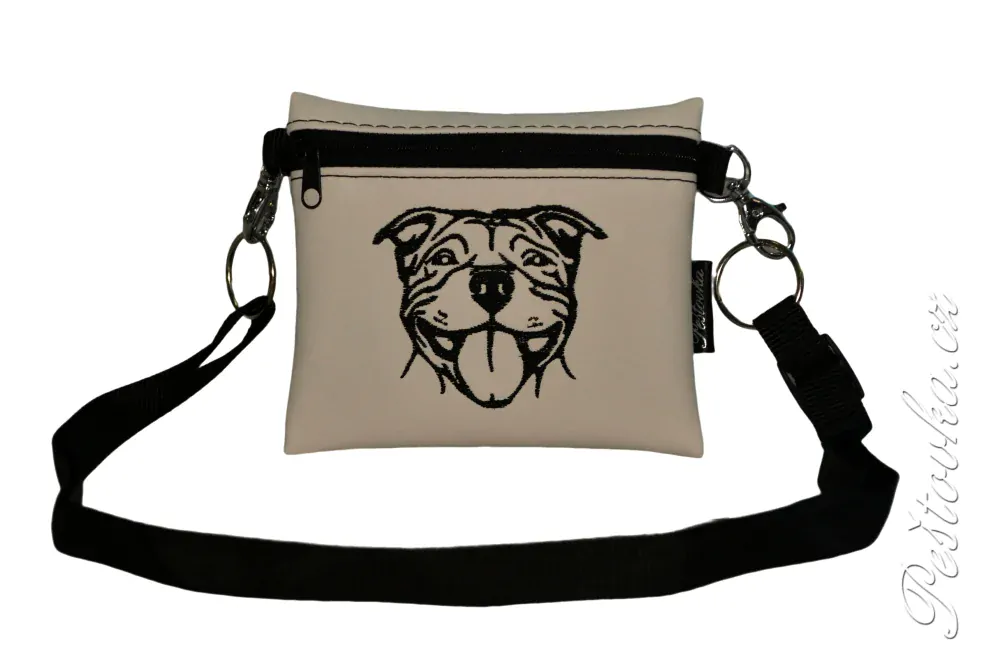 Peštovka Výstavní pamlskovník *stafordšírský bullterier * šedý