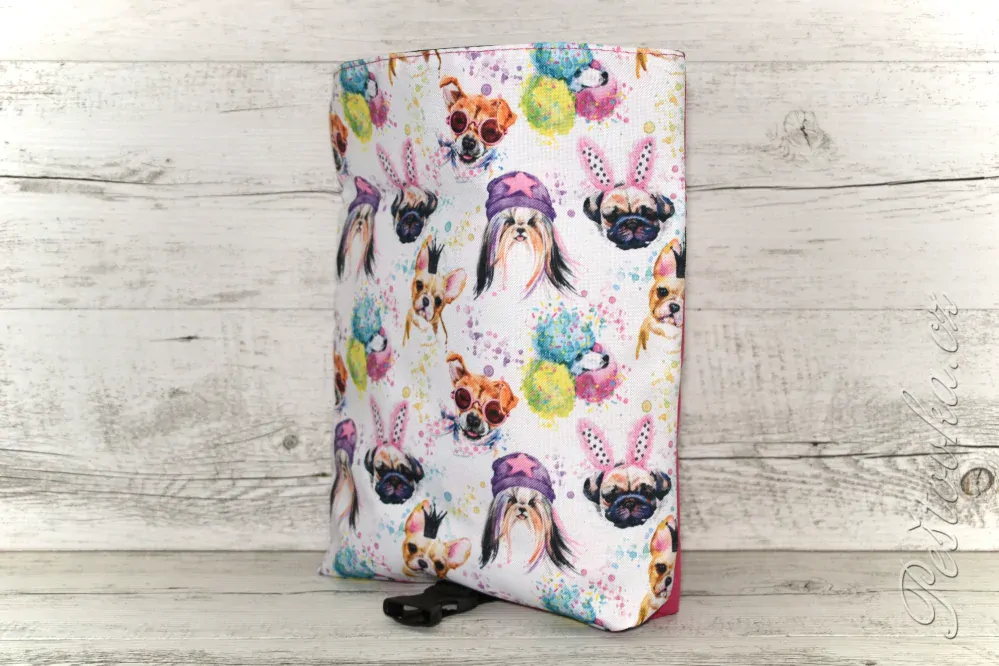 Peštovka Dětská brašnička na kolo *veselí pejsci*