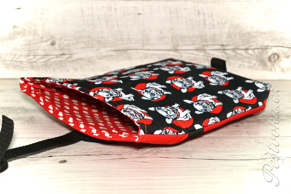 Peštovka Dětská brašnička na kolo *buldočci*