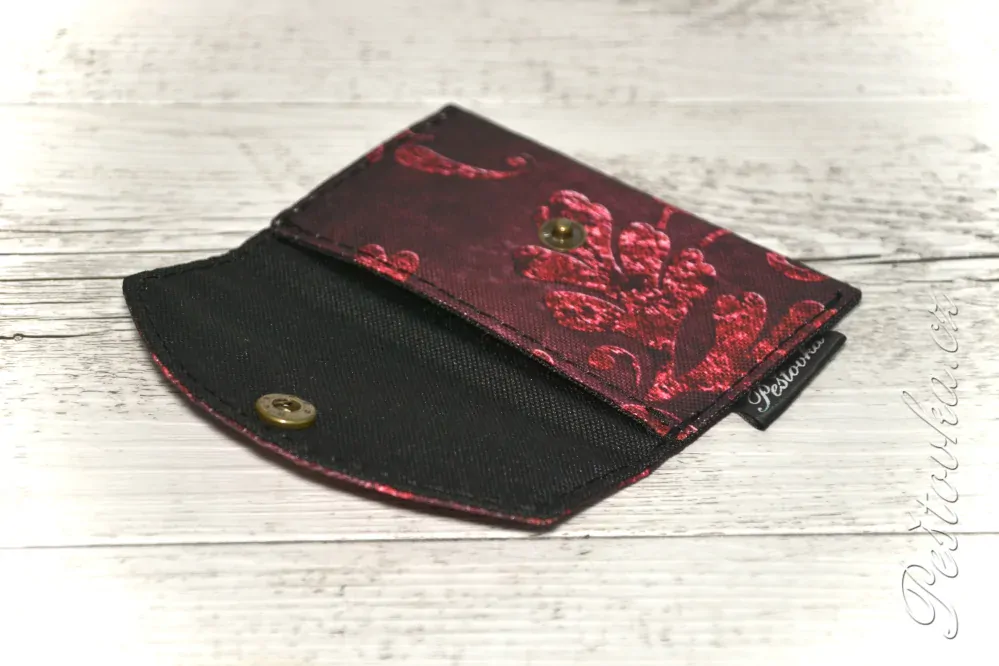 Peštovka - kapsička na karty *Paws šedé* 