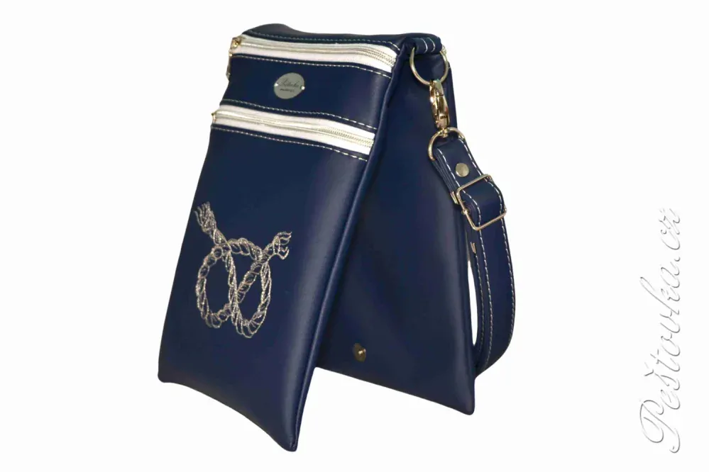 Peštovka - kabelka Tea *stříbrný uzlík*