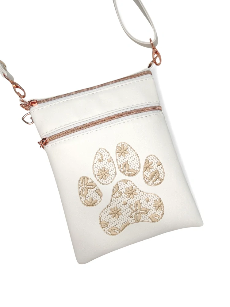 Peštovka - kabelka Tea *TLAPKA krajka* bila 