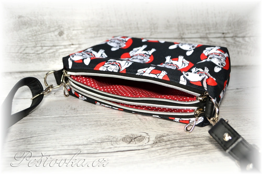 Peštovka Lady Di dvouzipá *buldočci*