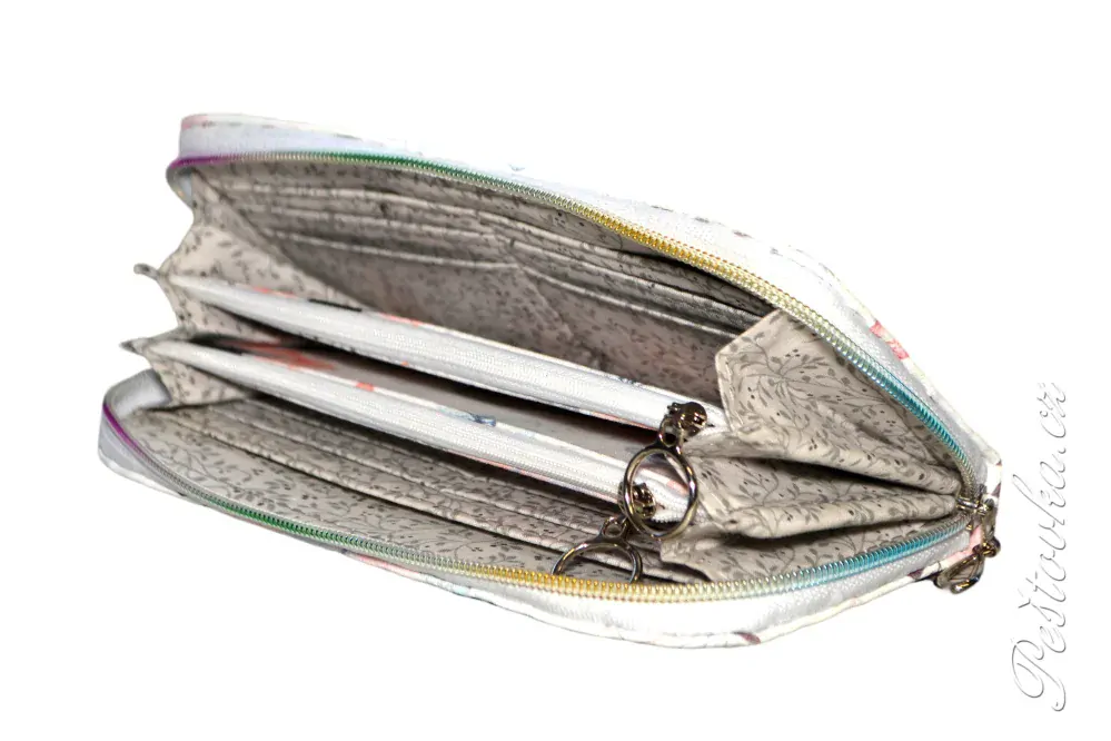 Peštovka Zipová peněženka *ptáčková*