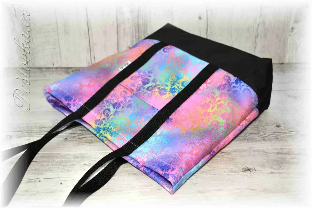 Peštovka Nákupní taška *duhovka*