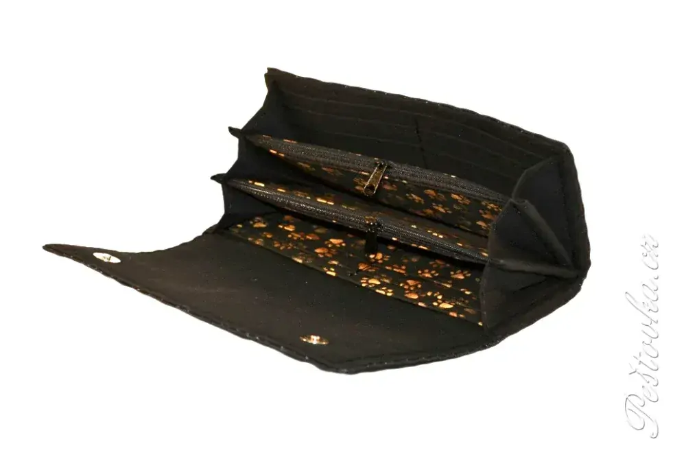 Peštovka Dámská elegantní peněženka *3kočky*