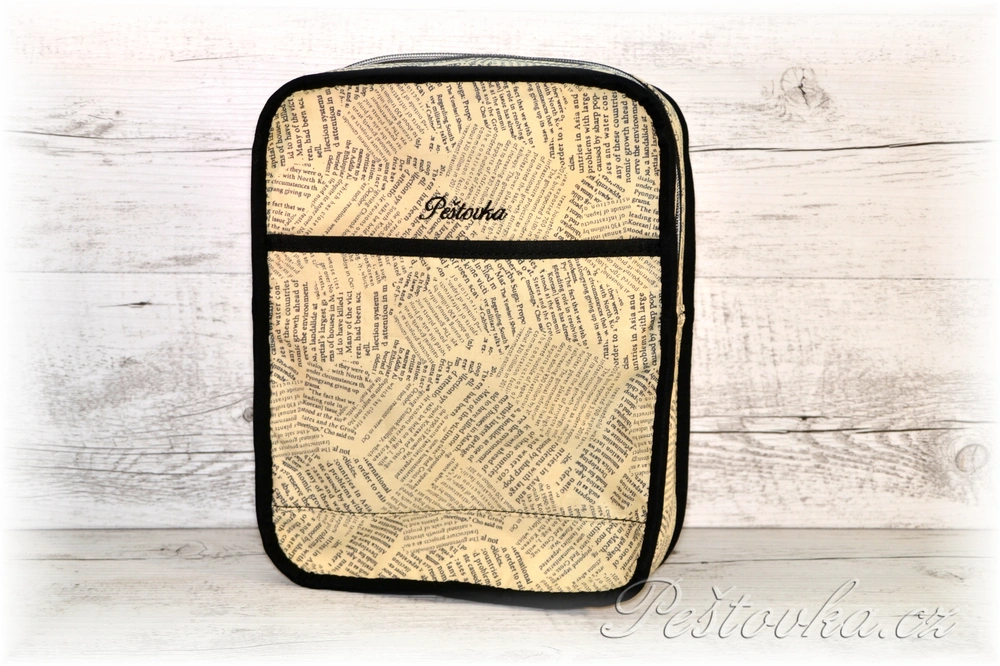 Peštovka pánská crossbody Oskar *hnědá koženka*