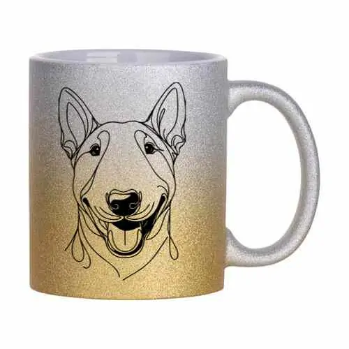 Hrnek třpytivý 330 ml A+ *BULÍK*