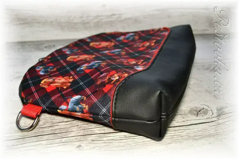 Peštovka Kabelka Belinda *jezevčíci / káro*