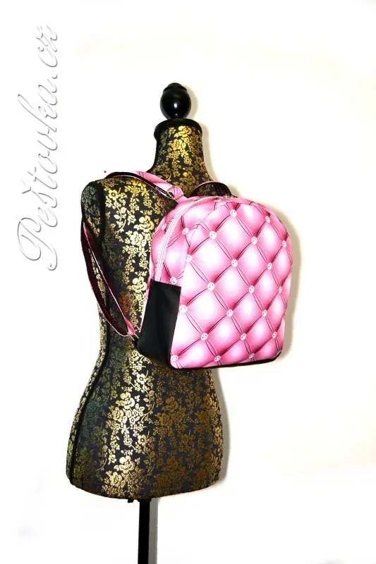 Peštovka batůžek EVERYDAY *růžový diamant*