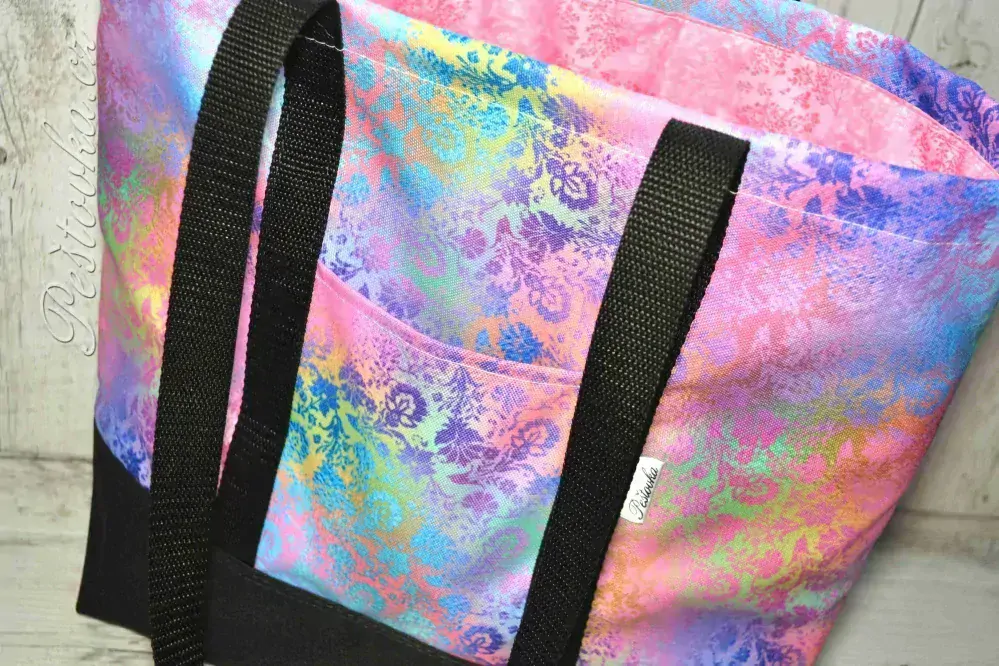 Peštovka Nákupní taška *duhovka*