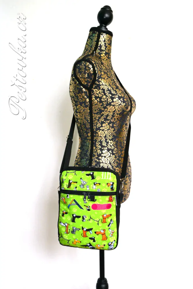 Peštovka pánská crossbody Oskar *panel AGILITY*