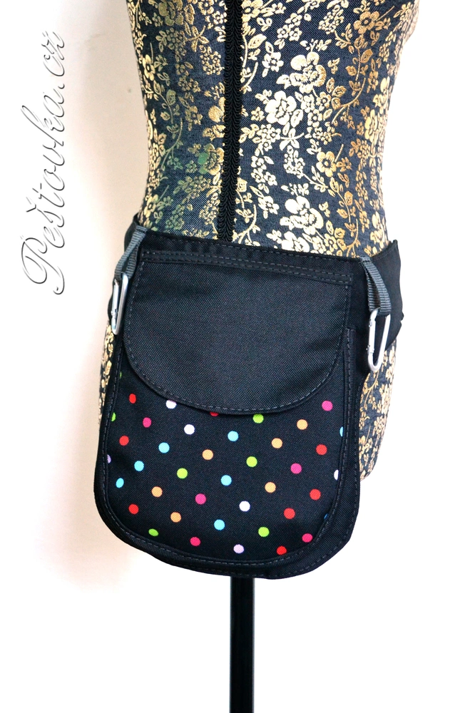 Peštovka ledvinka POSETO *barevný puntík*