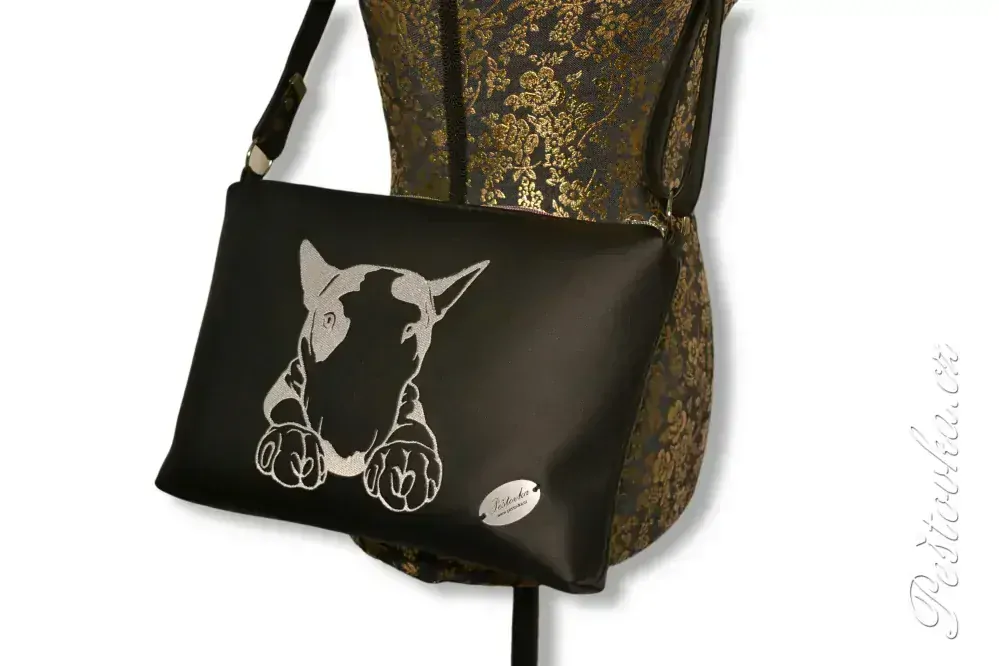 Peštovka - kabelka Lady DI s jedním zipem *Bulík s fleky*