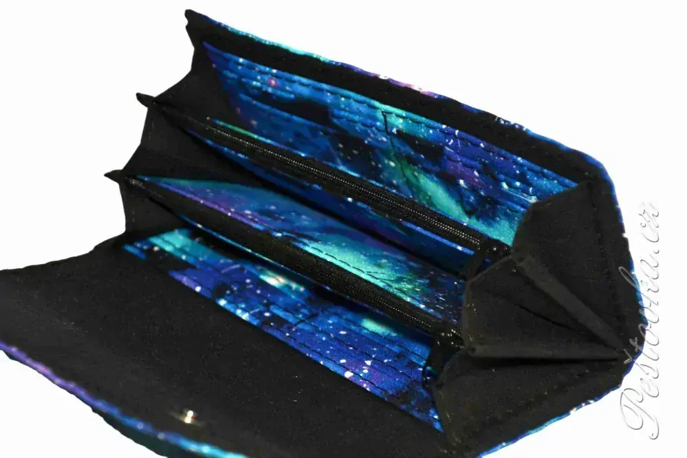 Peštovka Dámská elegantní peněženka *GALAXY*
