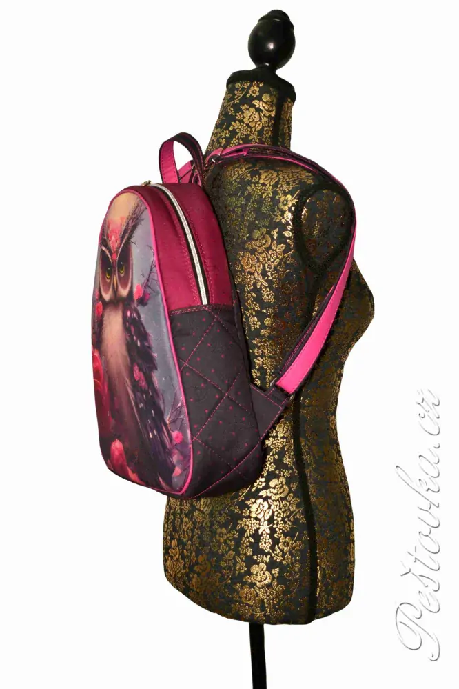 Peštovka - batoh Alfréd *sova*