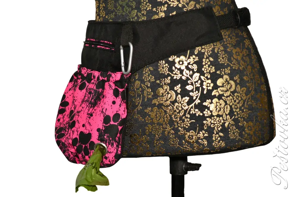 Peštovka ledvinka -  POSETO2 *Tlapky fluo růžové*