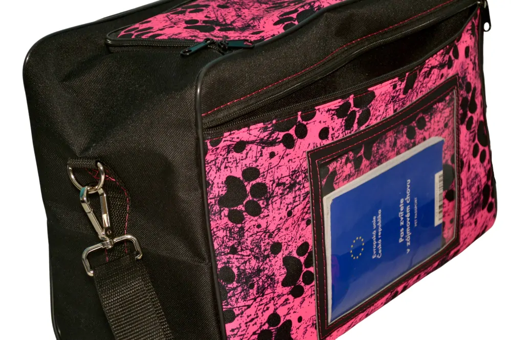 Peštovka - cestovní/kosmetická pejskařská taška