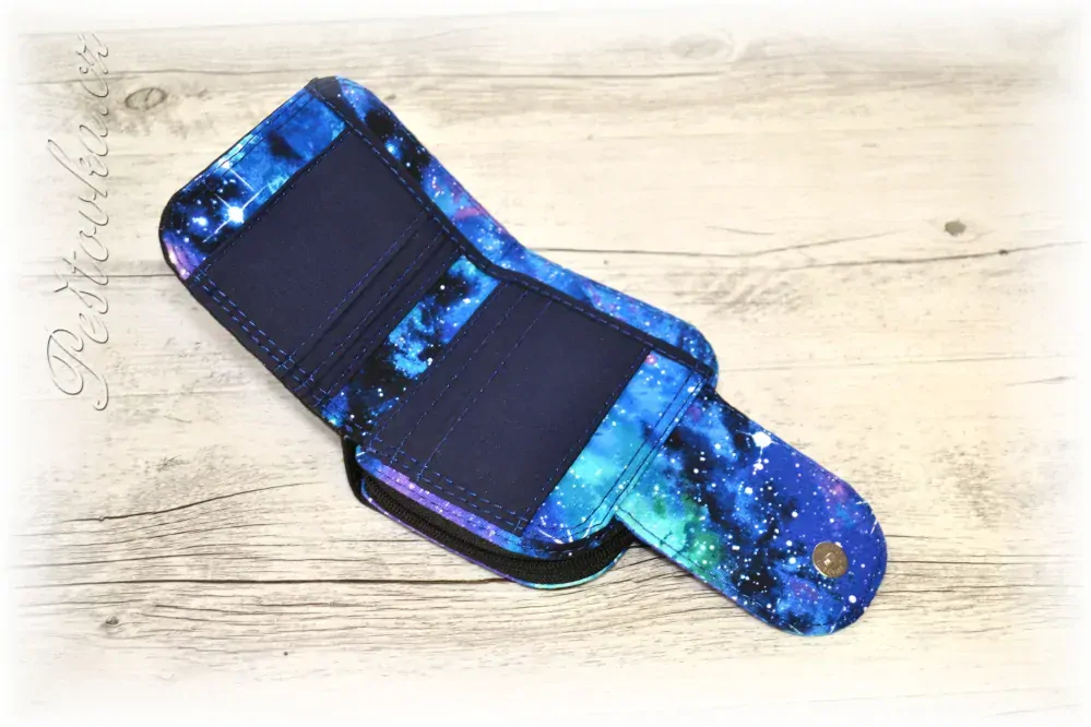 Peštovka Malá praktická peněženka *GALAXY*