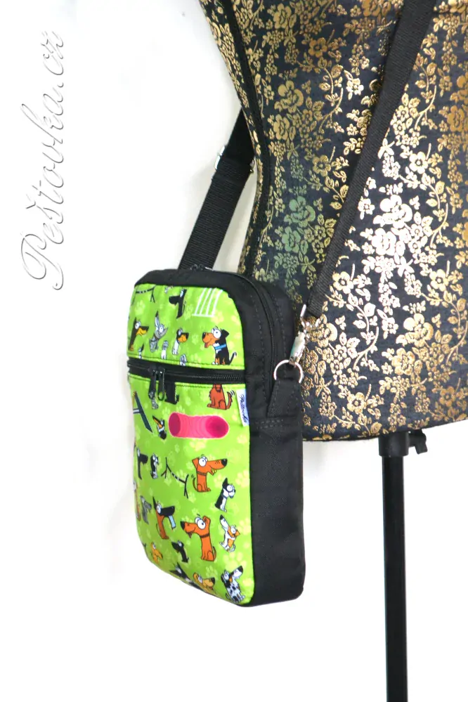 Peštovka pánská crossbody Oskar *panel AGILITY*