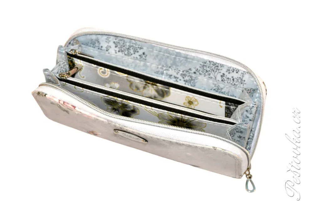 Peštovka Zipová peněženka *Vintage flowers*