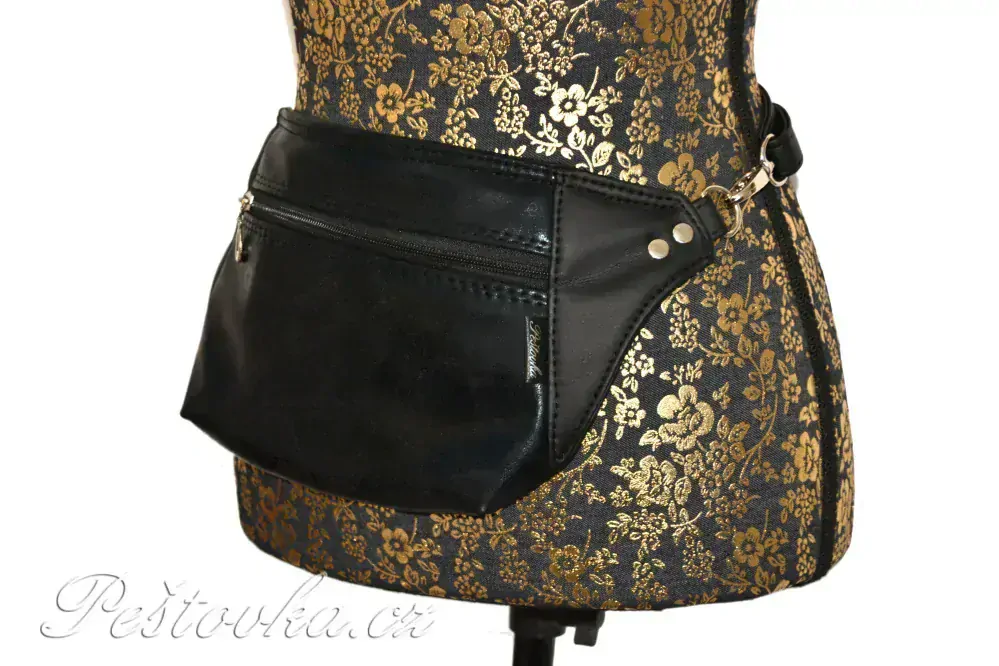 Peštovka - ledvinka Dayna *černá metalická*