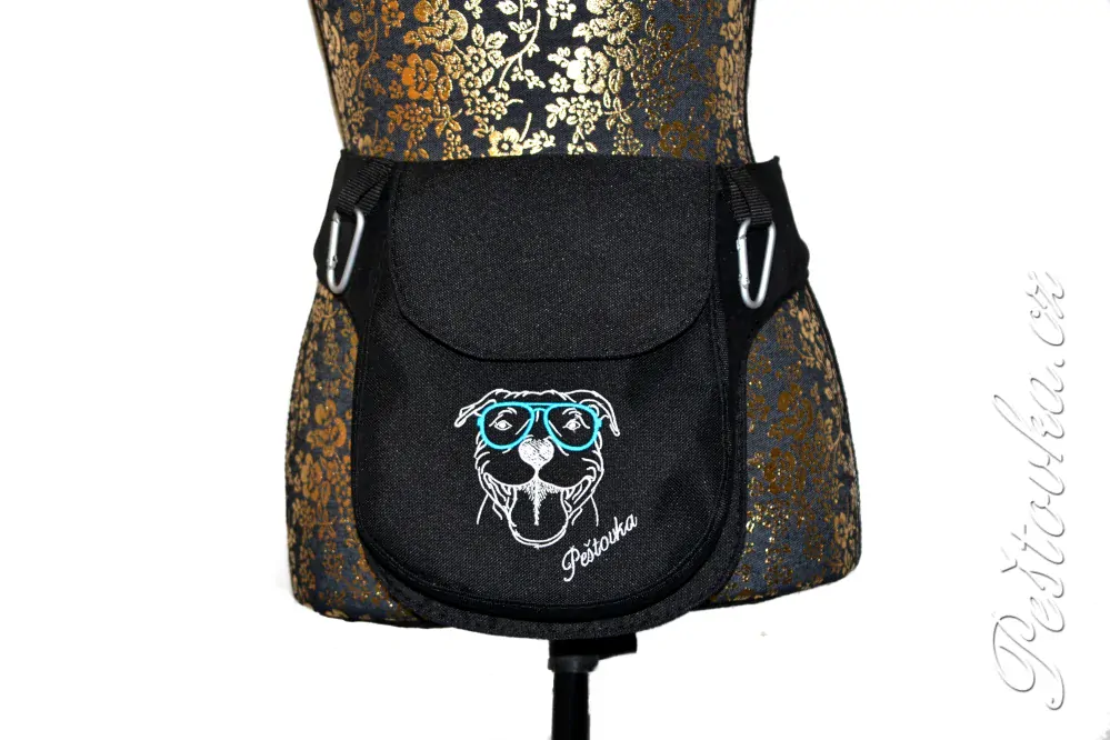 Peštovka ledvinka POSETO *stafík modré brýle*