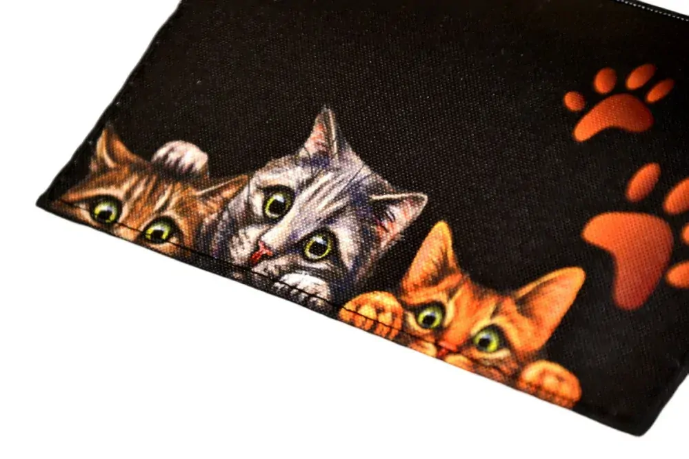 Peštovka Dámská elegantní peněženka *3kočky*